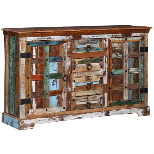 Reclaim  4 Drawers  2 Doors Sideboard