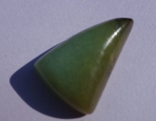 Olive Green Dentrite Chrysoprase Pendant Cabochon