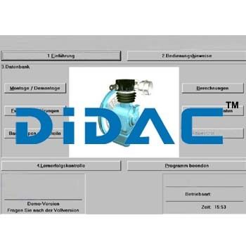 Multimedia Learning Software Piston Compressor