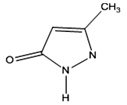 3 methyl 5 pyrazolone