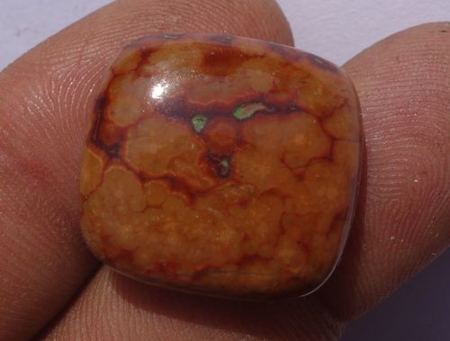 Square Ocean Jasper Pendant Cabochon