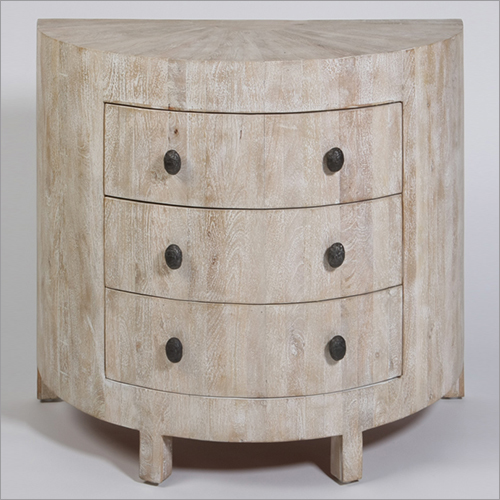 Ivory  3 Drawer Chest