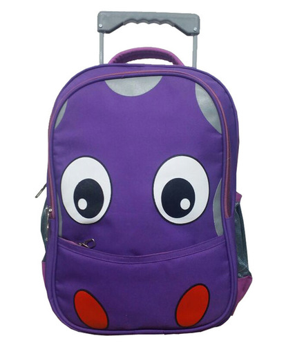 Kids Trolley School Bag Weight: 400 Grams (G)