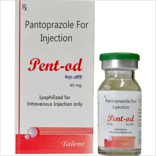 Pantoprazole Injection - 40mg Liquid Formulation | Suitable for Women, Adults, Aged Persons, and Teenagers, Store in Cool Place