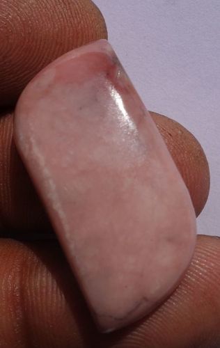 Pink Offlight Pendant Cabochon - 32Cts, 16x35mm Natural Gemstone | 100% Natural, Elegant Pink Color, Weighs 20-30 Grams