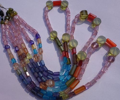 Multi Zircon Faceted 