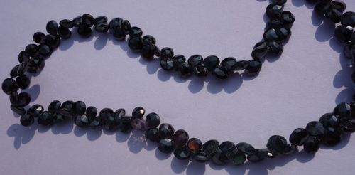 Black Zircon Faceted 