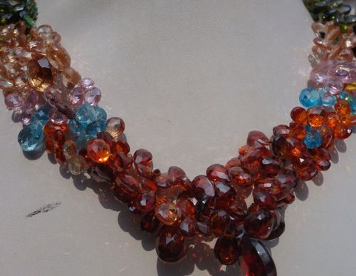 Multi Zircon Faceted