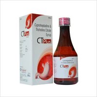 Cyproheptadine 2mg+ Tricholine 275mg / 5ml in sorbitol base