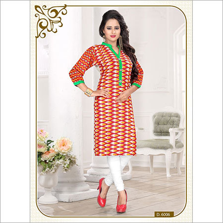 Ladies Printed Kurtis