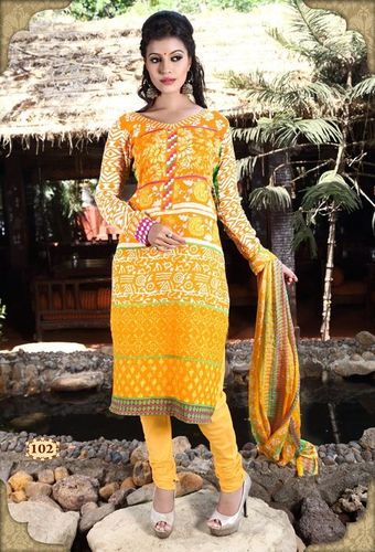 Ladies Cotton Designer Suit