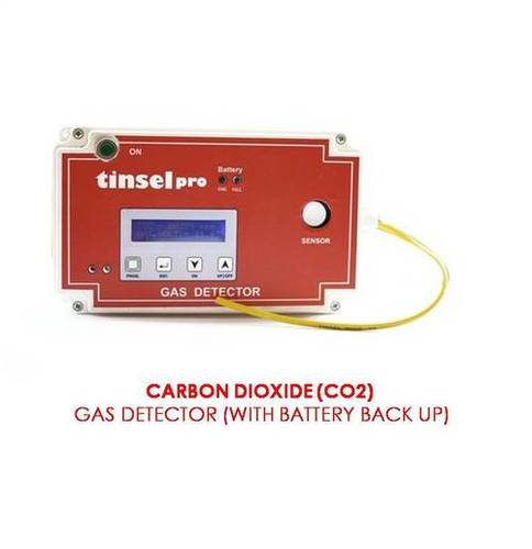 CO2 Gas Leak Detector With Battery Back Up