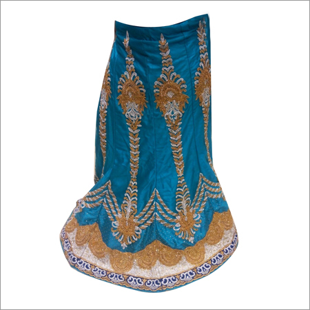 Net Embroidered Lehenga