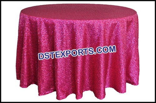 Sequin Tablecloth Wedding Cake Table Clothes