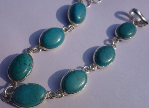 Turquoise Silver Bracelet