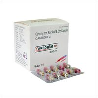 Carbonyl iron 100 mg+Vit.B12 15mcg+Vit.C 75mg+ Zn 61.8mg + Folic Acid 1.5mg