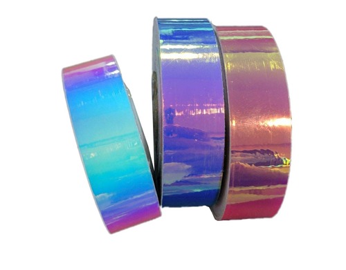 Golden Plasma Holographic Rainbow Tape (150 Feet)