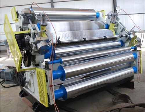 Single Facer Carton Box Making Machine