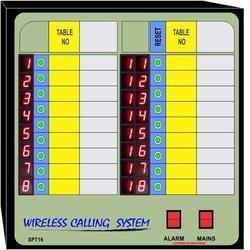 Wireless Multi Waiter Calling System - Material: Pvc