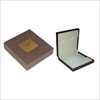 Gold Plated Led Necklace Set Jewellery Box