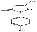 1 (4-Nitrophenyl) 3 Methyl 5 Pyrazolone
