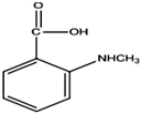 N Methyl anthranilic acid