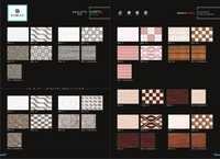 Decorative Wall Tiles - Ceramic Material, Square Shape, Grey/cream/brown/white, 10-15mm Thickness | Polished Finish, Smooth Edges, High Impact Strength