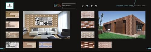 Digital Wall Tiles 250X500 mm