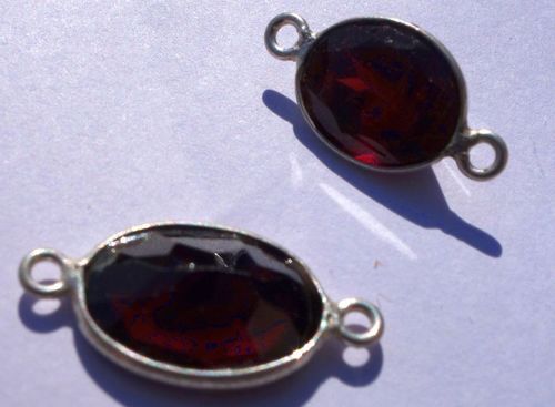 Oval Natural Garnet Cut Stone