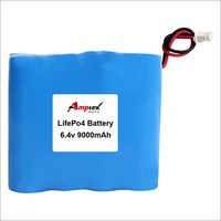 LifePo4 Battery 6.4v 9000mah