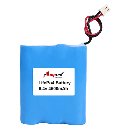 LifePo4 Battery 6.4v 4500 mah