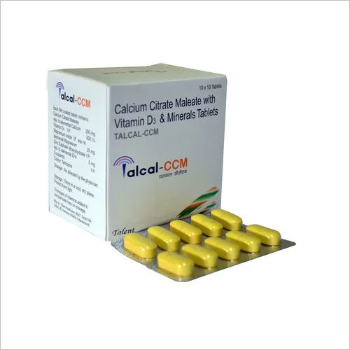 Calcium Citrate Maleate 250 Mg,Vit-D3, 200 I.U , Magnesium 25 Mg , Znso4 5 Mg General Medicines