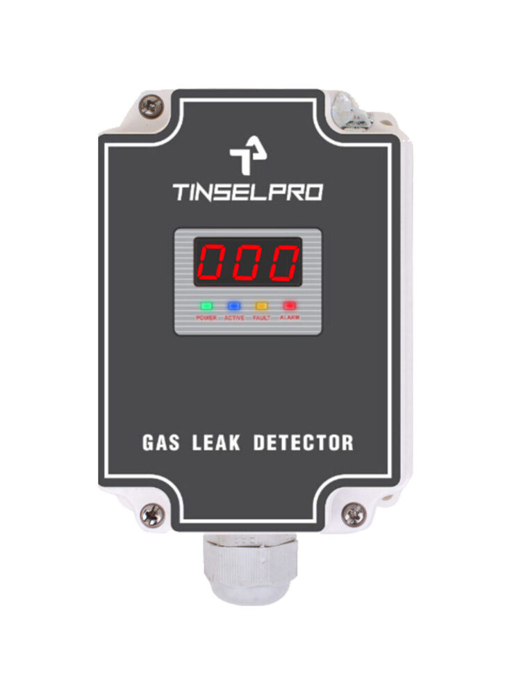 NH3 Gas Leak Detector IP - Metal Oxide Semiconductor, 600g, 0 to 55Â°C, 1-999 ppm Range | Automatic Alarm, Adjustable Sensitivity, High Sensitivity