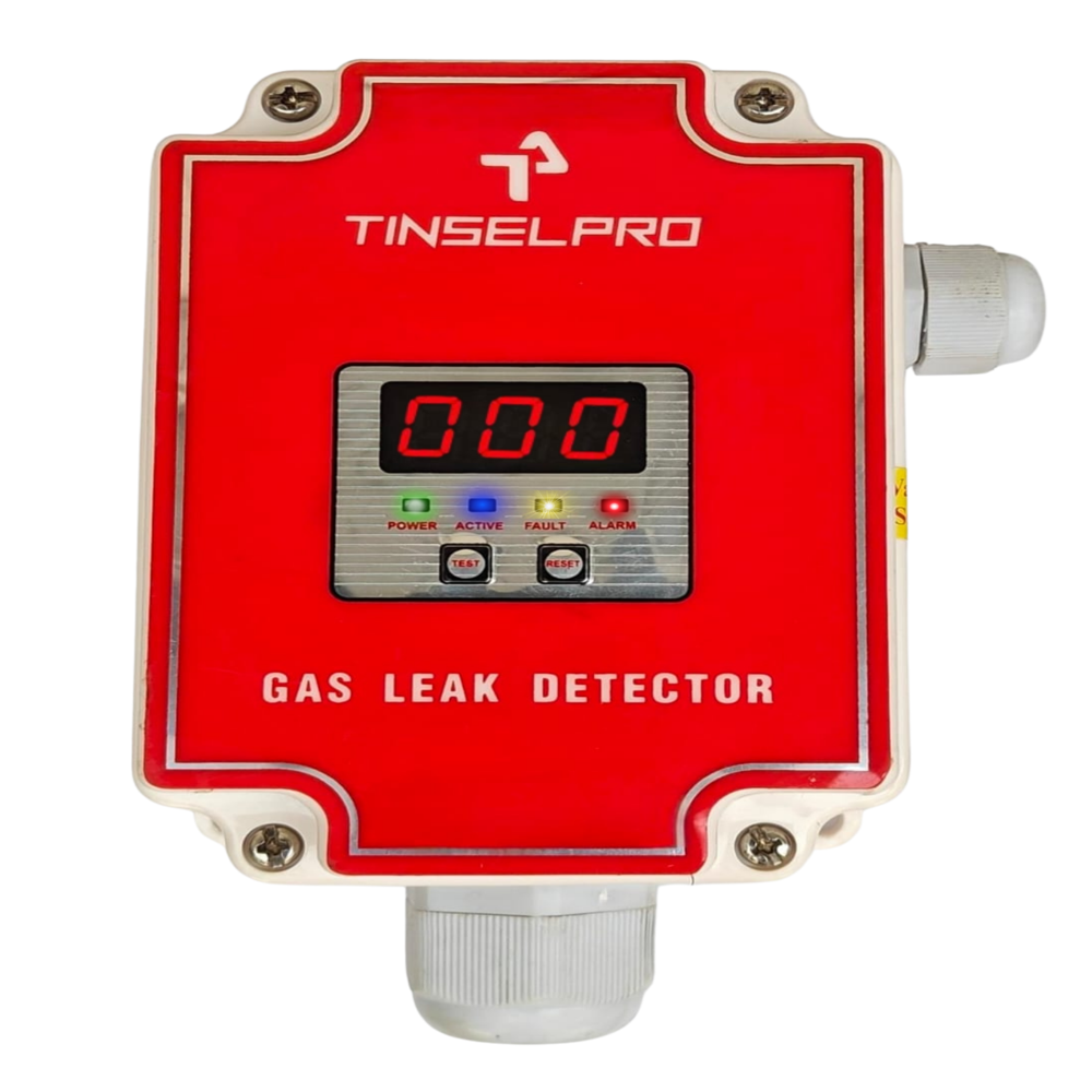 CH4 Gas Leak Detector IP - 600 Grams / 24 Volt Voltage, 0-55 Celsius Operating Temperature | Waterproof & Dustproof Console for Methane Detection