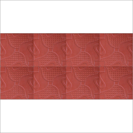 Tile - Ceramic Varied Dimensions Red | Durable Attractive Design Matte Finish Fine Finishing Low Water Absorption