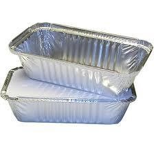 Aluminum Silver Foil Container