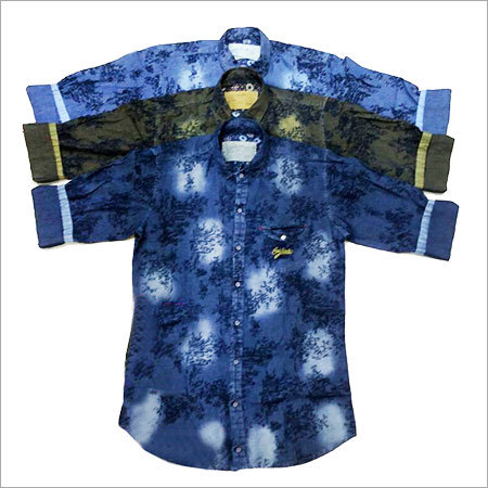 Denim Printed Shirts
