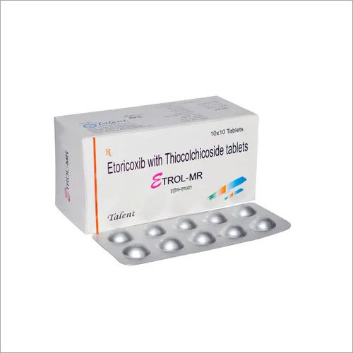 Etoricoxib 60 mg + Thiocolchicoside 4 mg tablets