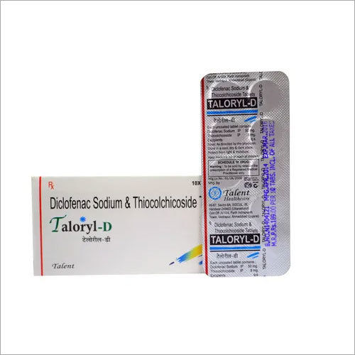 Diclofenac Sodium and Thiocolchicoside Tablets