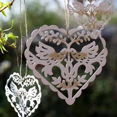 Metal Hanging Heart