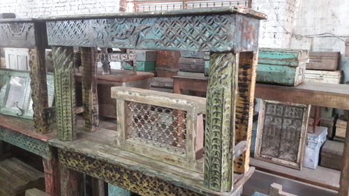 Carving Console Table