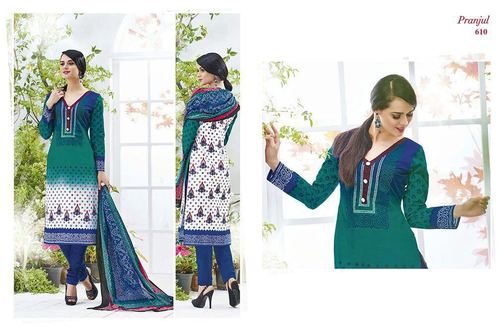 Shree Ganesh Cotton Printed Dress Material