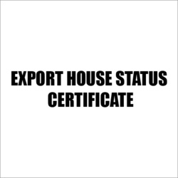 Export House Certificate Consultant