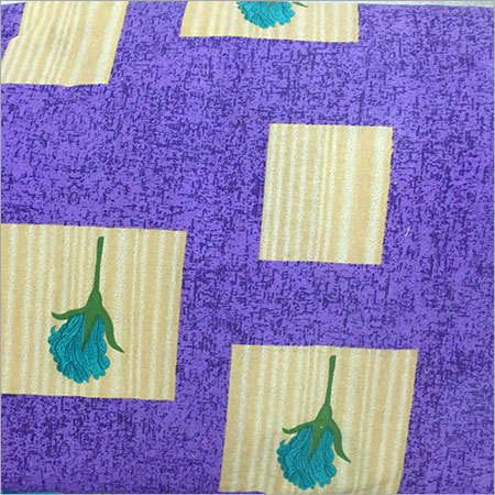 Blue Printed Cotton Fabric