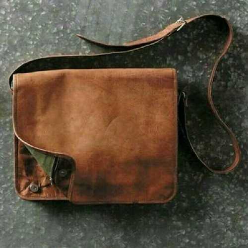 Goat Leather mini laptop bag
