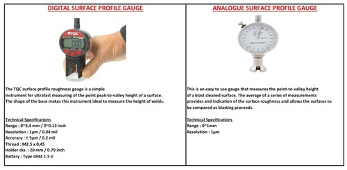 Surface Roughness and Thickness Meter