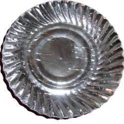 Silver Laminated Paper Plates