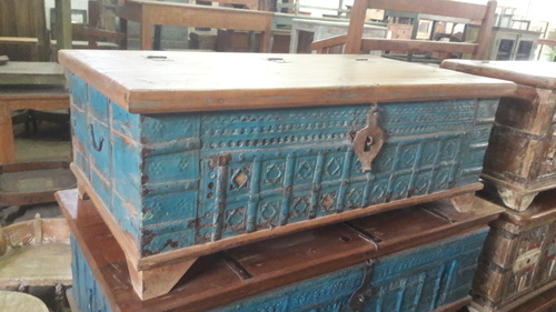 Wooden Blanket Box