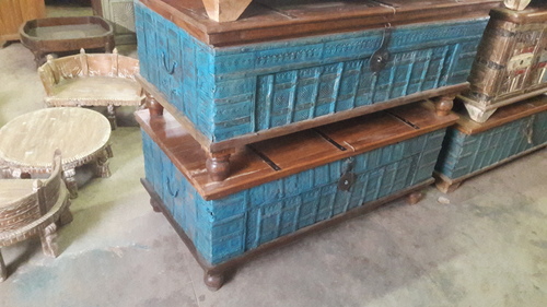 Wooden Blanket Box