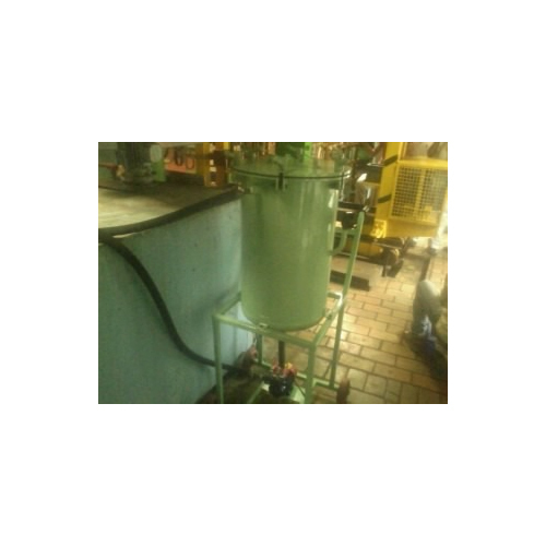 OIL RETENTION UNIT AT AUTO LINE - Zinc Electroplating Equipment | 220-240 Volt, Green Color Ideal for Industrial Usage